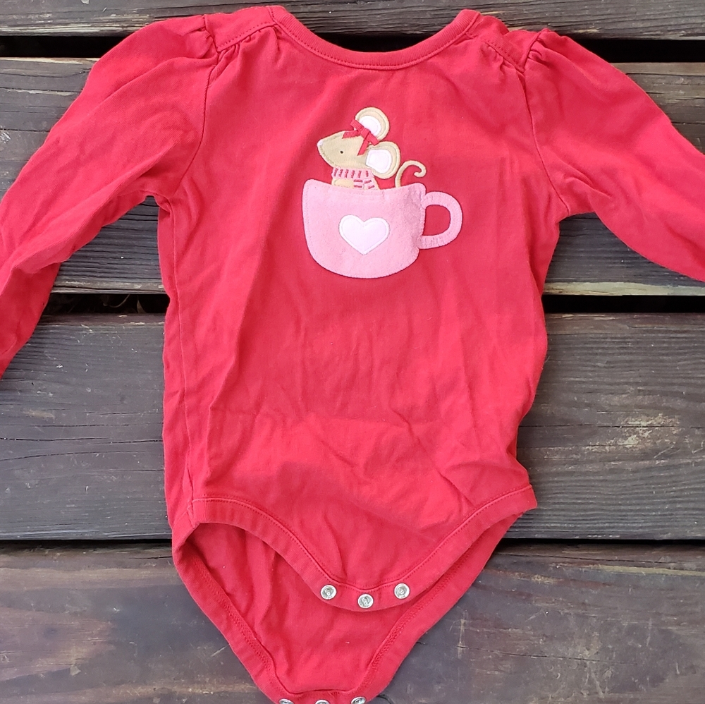 12-18M Valentine's Day bodysuit